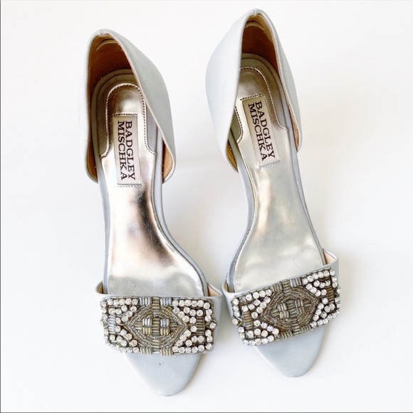 Badgley Mischka Alessandra Jeweled D’Orsay Pump - Picture 3 of 9